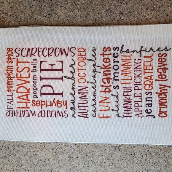 Reuseable Gift Bag-Wine or Liquor; Autumn Fall theme - Picture 2 of 2